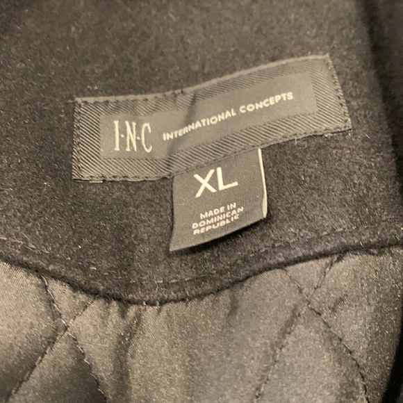 I-N-C Men’s Pea Coat NWT - Picture 3 of 8